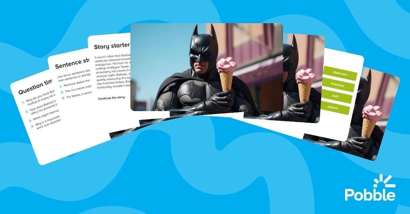 Lesson slides - Superhero treats - Pobble