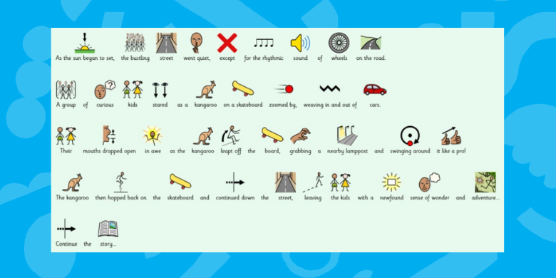 Pobble + Widgit Roos ride symbols