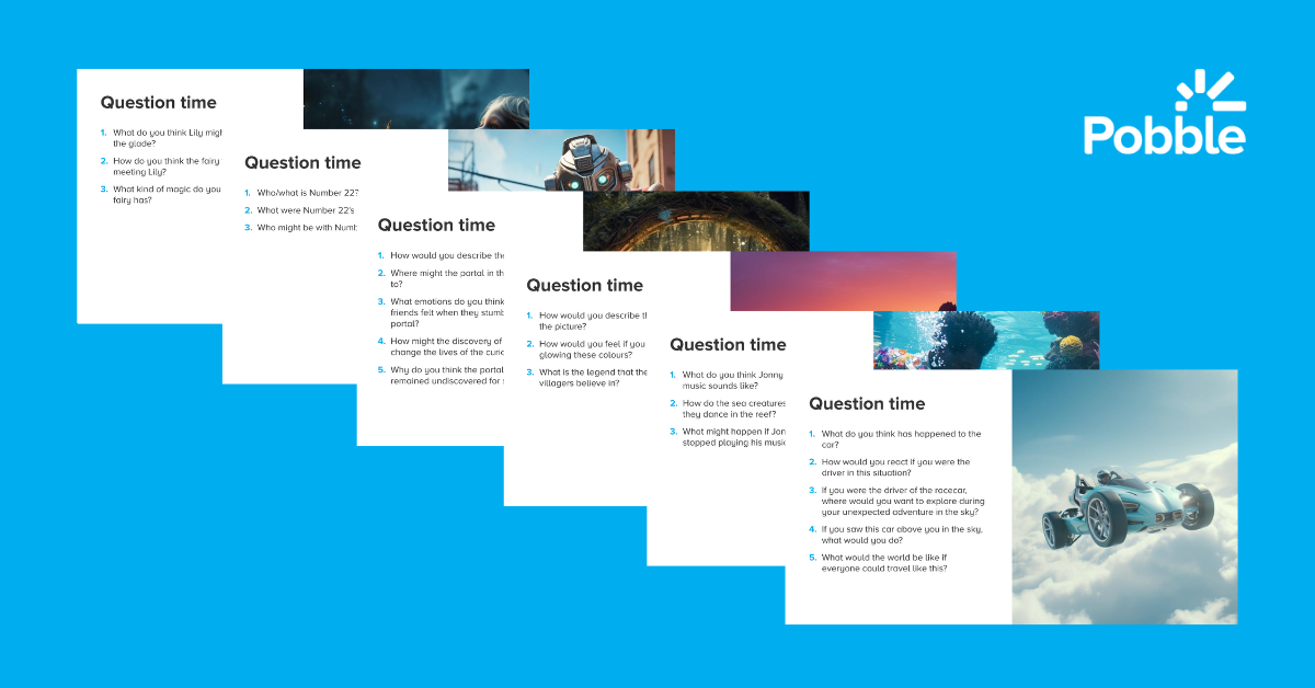 Pobble - questioning blog