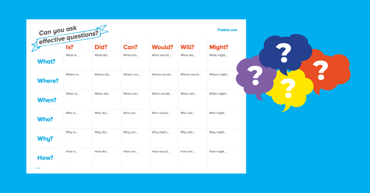 Pobble - questioning grid