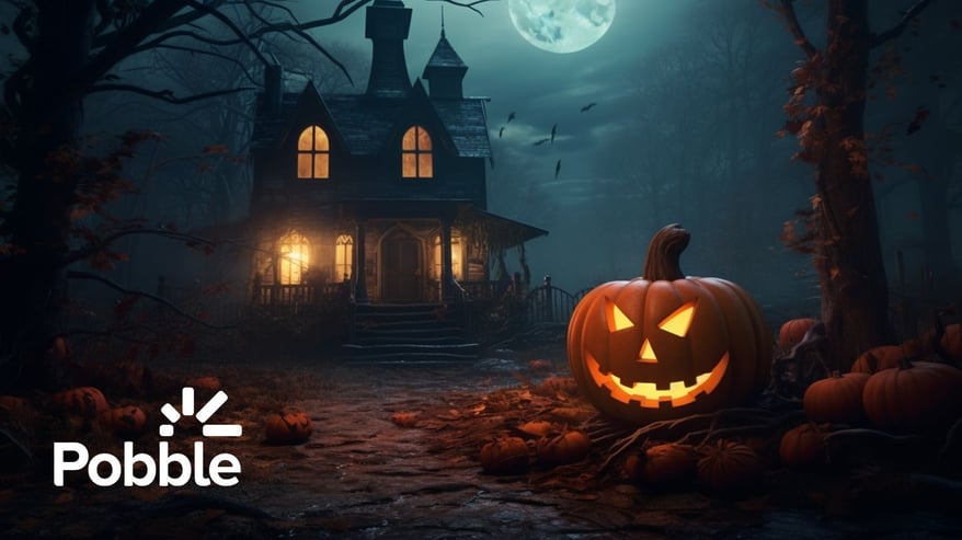 Pobble Halloween haunted house