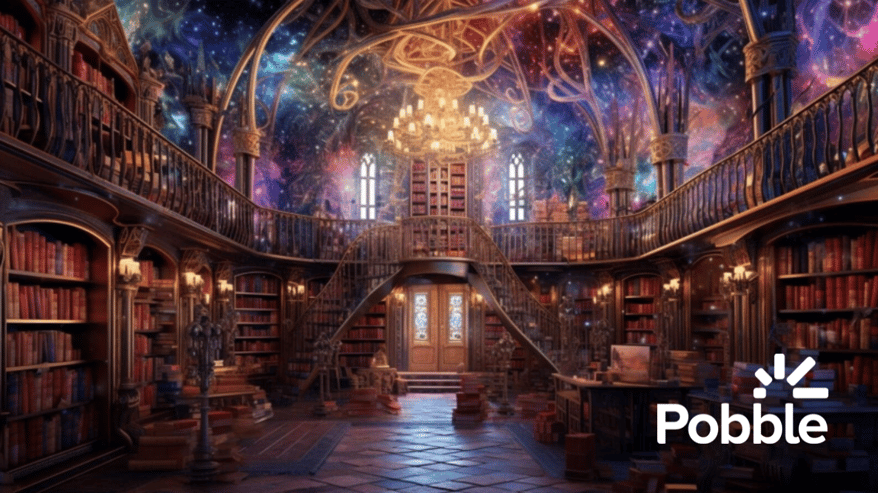 Pobble magic library writing prompt