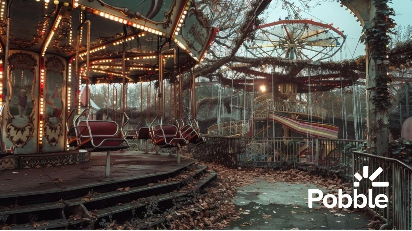 Pobble abandoned fairground