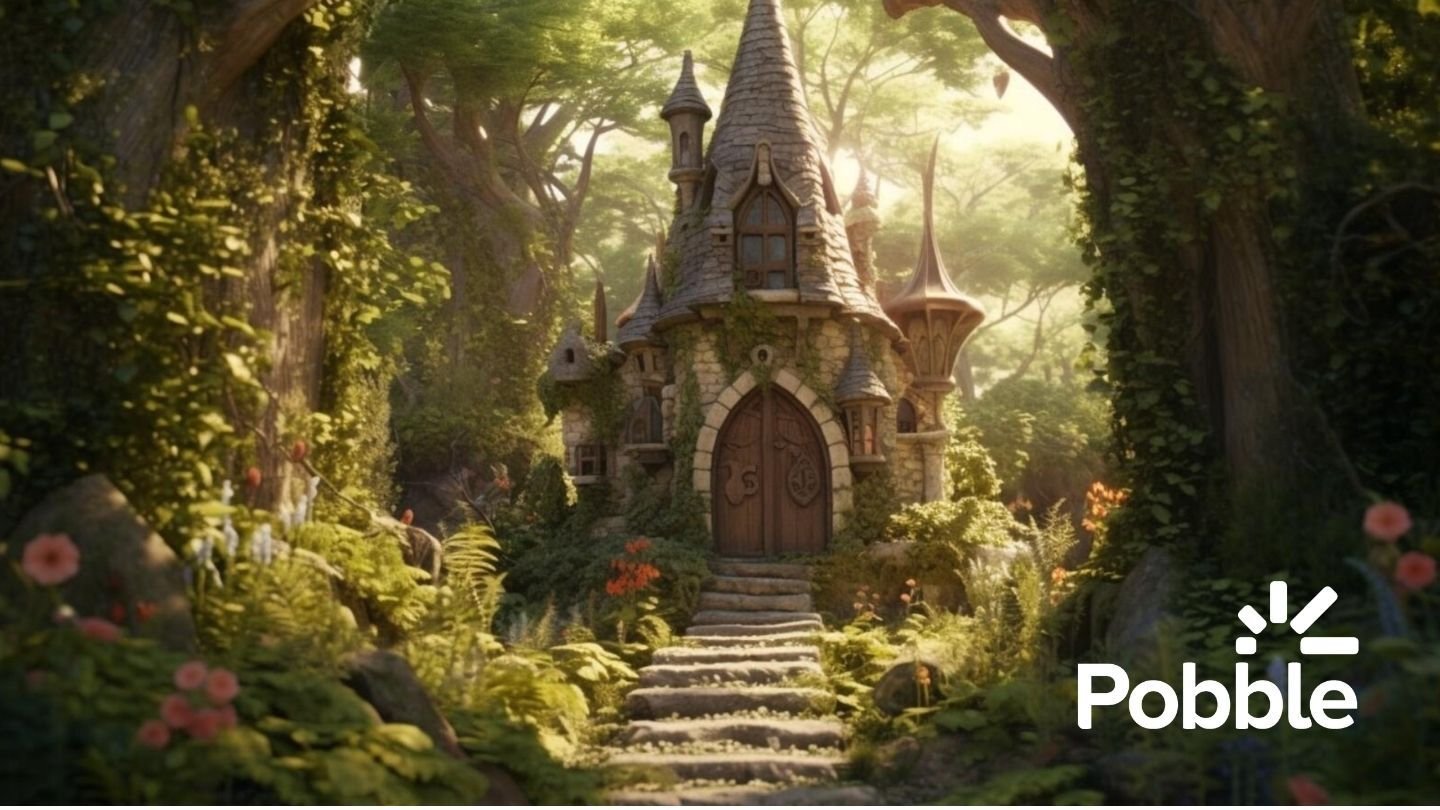 Pobble miniature castle