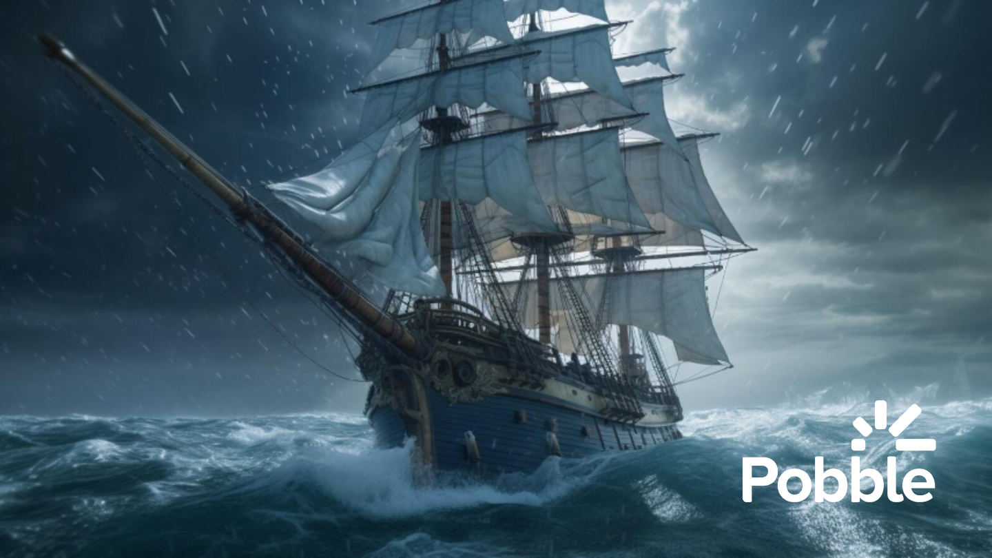 Pobble put to sea